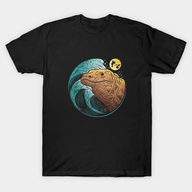 LAND OF THE DRAGON T-Shirt by skowl